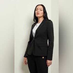 10 Crosby Derek Lam Arthur single Beasted Blazer size 8